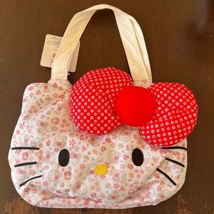 Hello Kitty Pink Bow Tote Bag